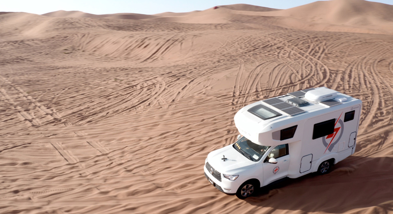 自由炮滿分選手，房車生活新體驗