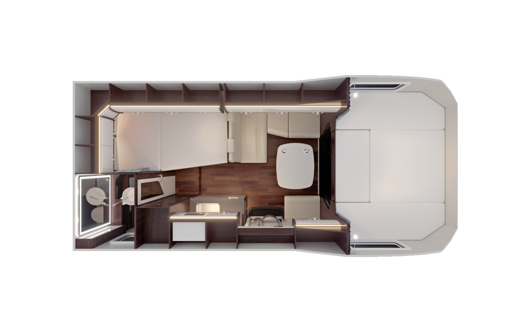 這可能是2022年設計最合理的房車了！